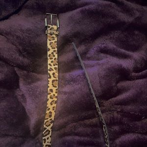 Express leopard belt
